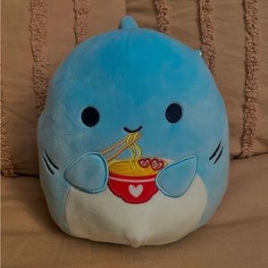 8” Rey with ramen squishmallow